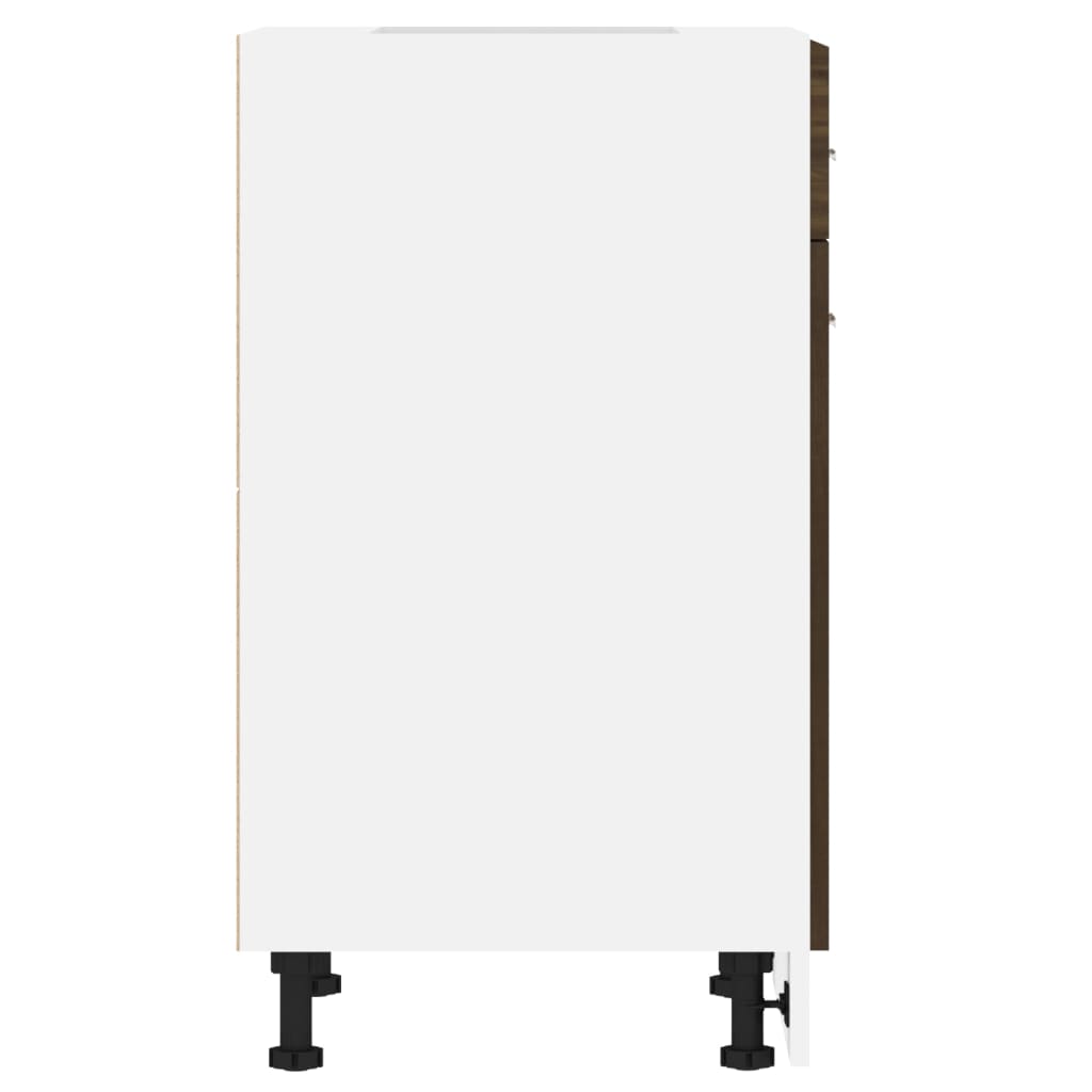 Mobile con Cassetto “Lyon” Rovere Marrone 50x46x81,5 - homemem39