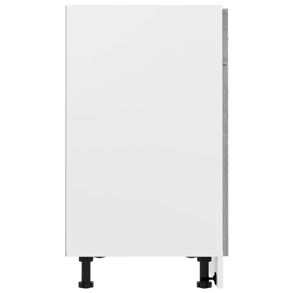 Mobile con Cassetto “Lyon” Grigio Sonoma 80x46x81,5 | homemem39