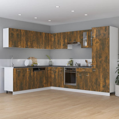 Armadietto Cucina “Lyon” Rovere Fumo 75,5x75,5x81,5 cm