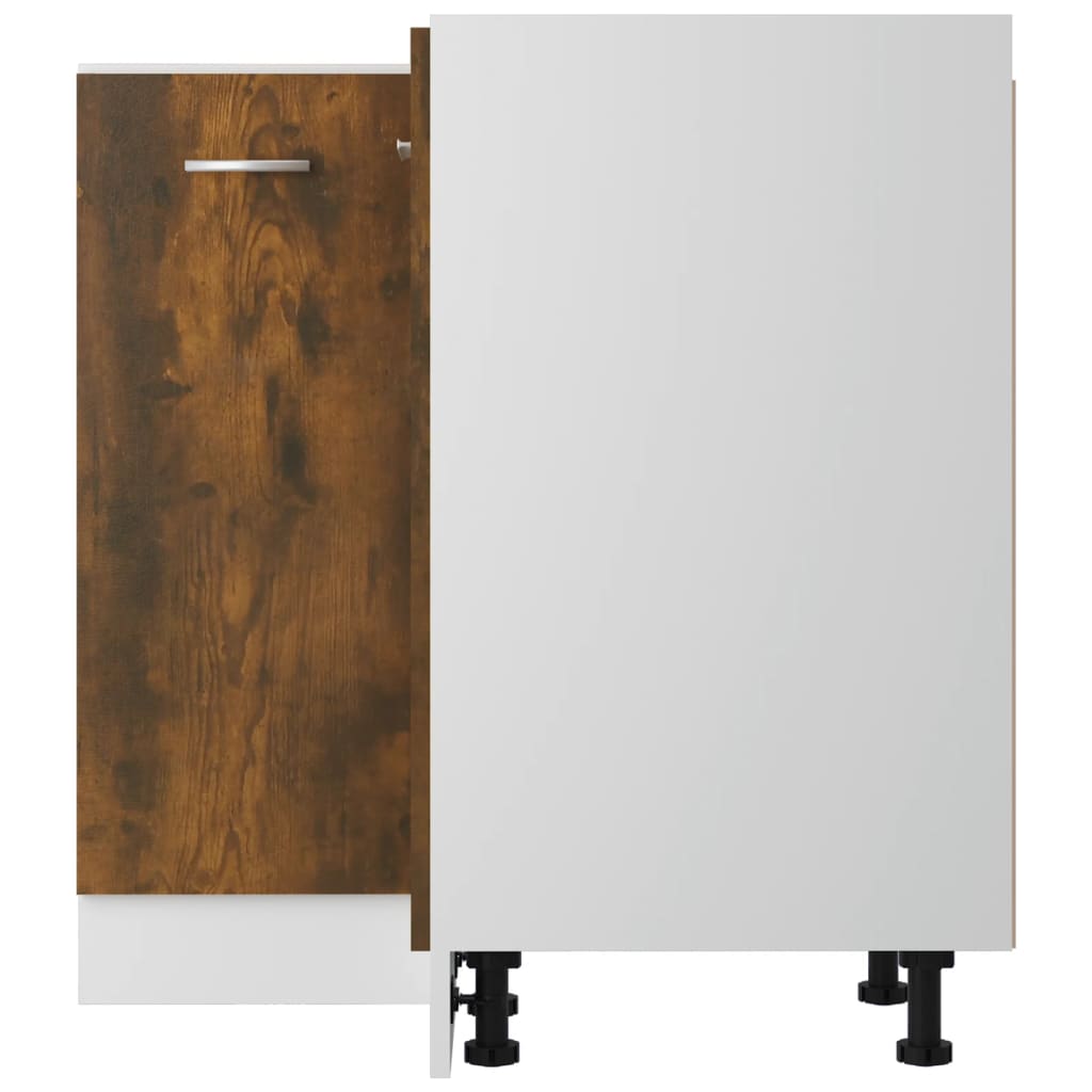 Armadietto Cucina “Lyon” Rovere Fumo 75,5x75,5x81,5 cm - homemem39