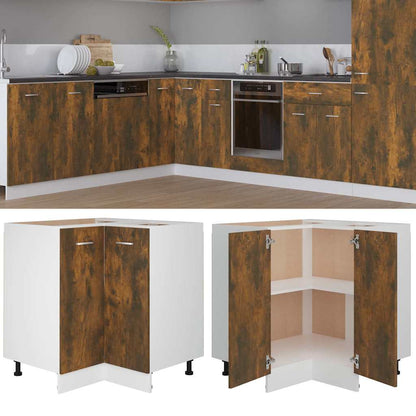 Armadietto Cucina “Lyon” Rovere Fumo 75,5x75,5x81,5 cm