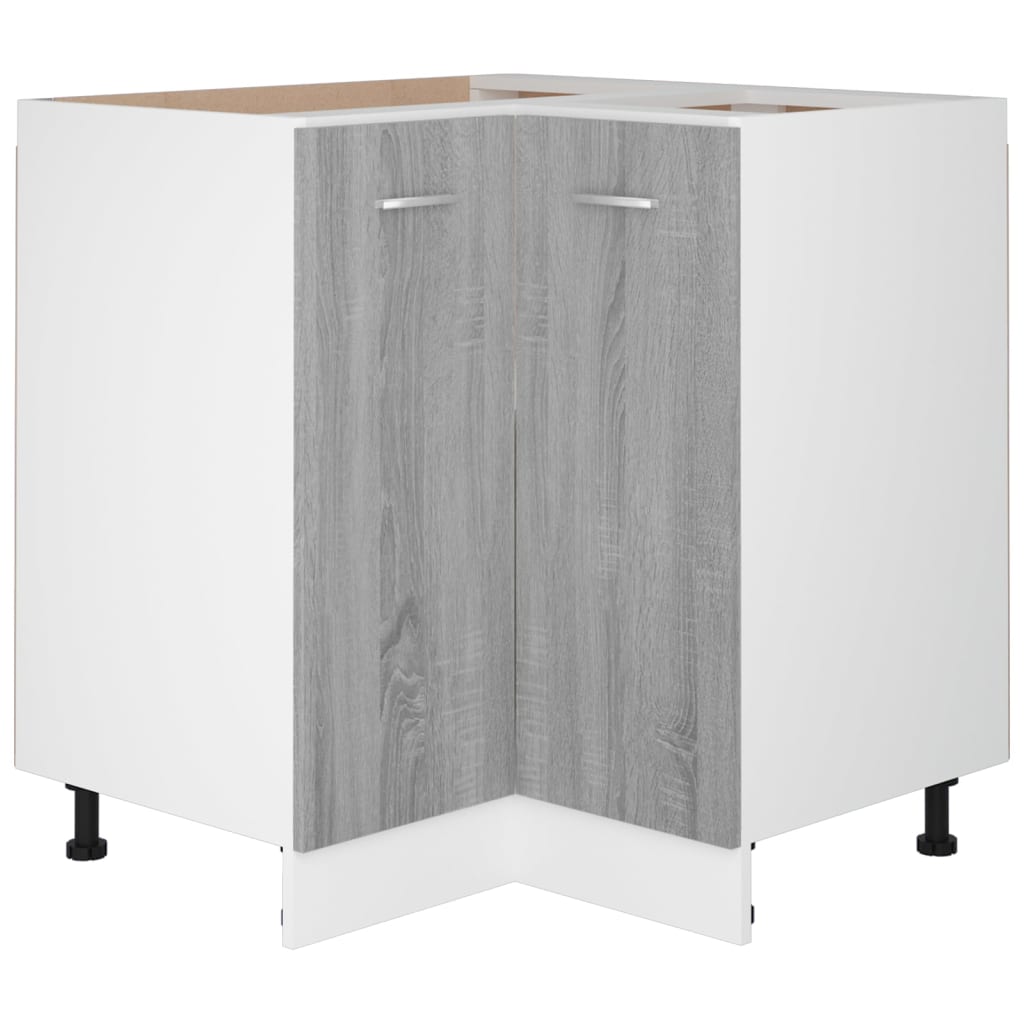 Armadietto Cucina “Lyon” Grigio Sonoma 75,5x75,5x81,5 cm