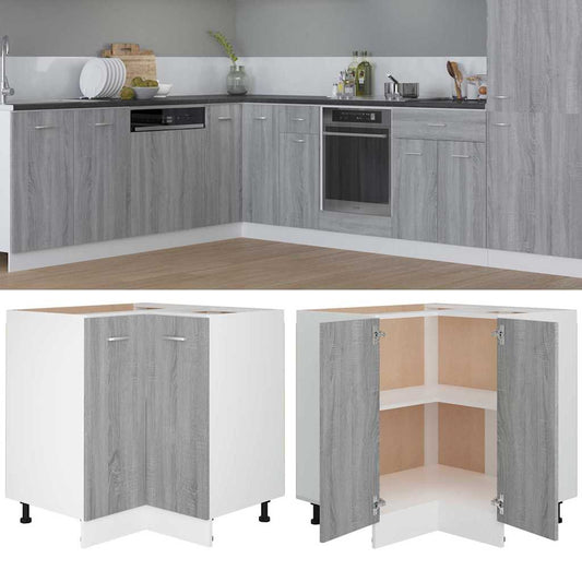 Armadietto Cucina “Lyon” Grigio Sonoma 75,5x75,5x81,5 cm