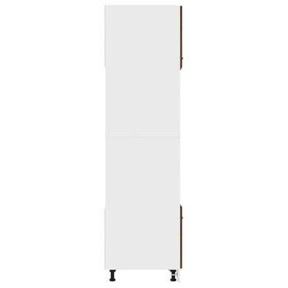 Armadio Microonde “Lyon” Rovere Marrone 60x57x207 cm