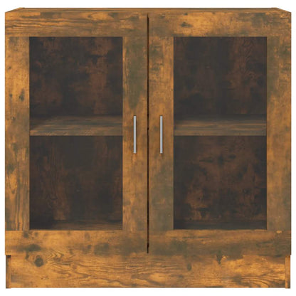 Mobile Vetrina Rovere Fumo 82,5x30,5x80 cm Legno Multistrato | homemem39