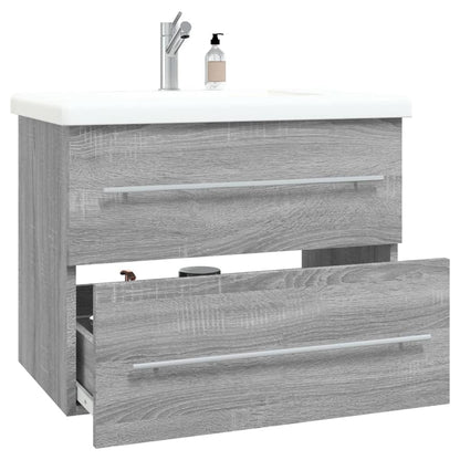 Mobile Lavabo Grigio Sonoma 60x38,5x48 cm in Legno Multistrato