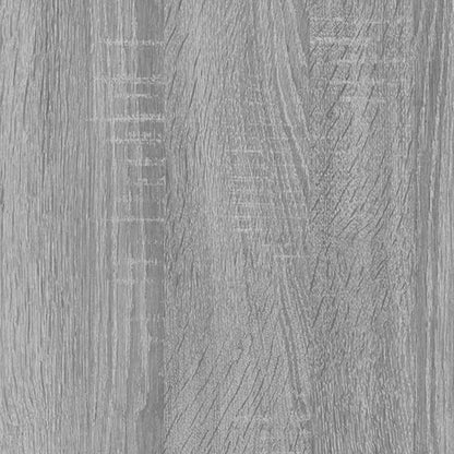 Set Mobili da Bagno 2 pz Grigio Sonoma in Legno Multistrato | homemem39