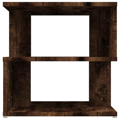 Tavolino da Salotto Rovere Fumo 40x40x40cm in Legno Multistrato | homemem39