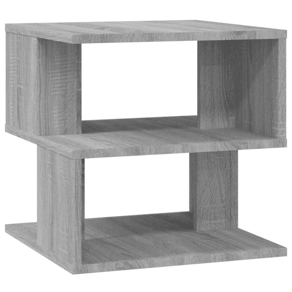 Tavolino Grigio Sonoma 40x40x40 cm in Legno Multistrato | homemem39