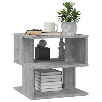 Tavolino Grigio Sonoma 40x40x40 cm in Legno Multistrato | homemem39