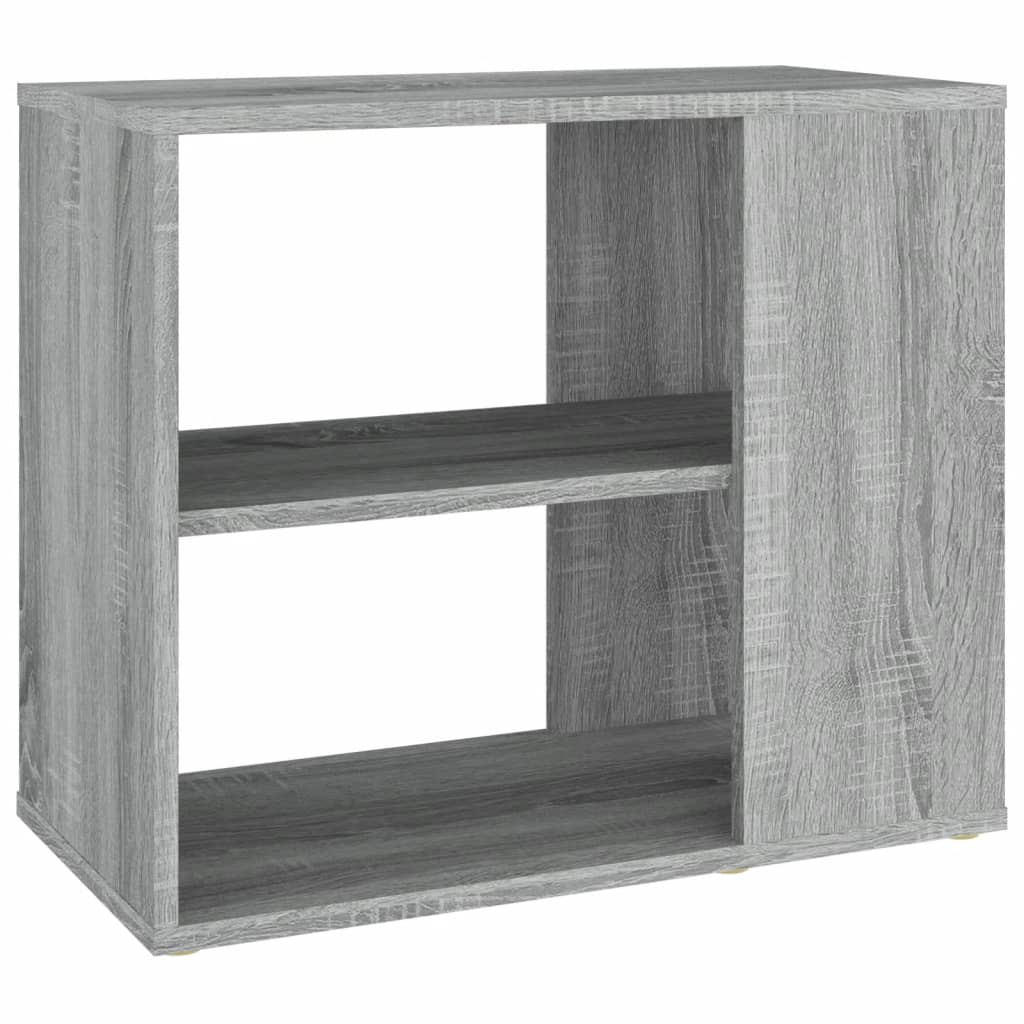 Mobiletto Laterale Grigio Sonoma 60x30x50 cm Legno Multistrato - homemem39