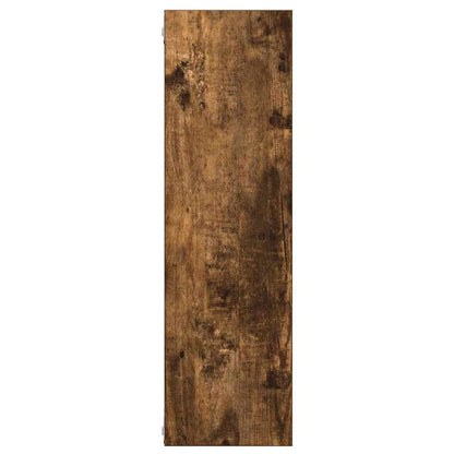 Mensola a Muro Rovere Fumo 75x16x55 cm in Legno Multistrato