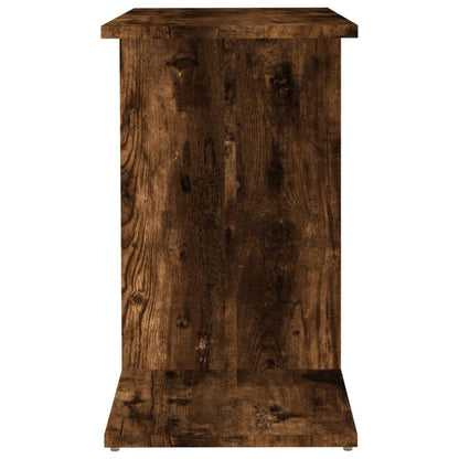 Tavolino da Salotto Rovere Fumo 50x30x50cm Legno Multistrato | homemem39
