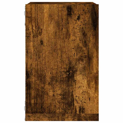 Scaffali da parete 2 pcs Rovere fumé 26 x 15 x 26 cm | homemem39