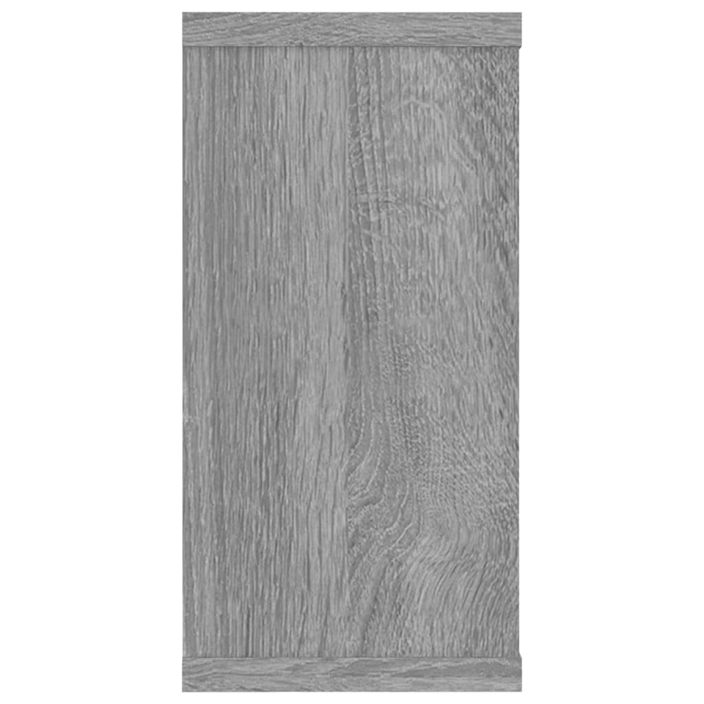 Mensole Cubo Muro 2pz Grigio Sonoma 100x15x30 Legno Multistrato | homemem39