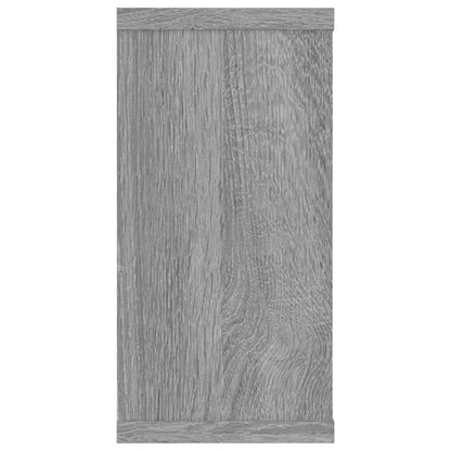 Mensole Cubo Muro 2pz Grigio Sonoma 100x15x30 Legno Multistrato | homemem39