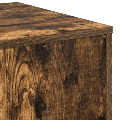 Credenze 3 pz Rovere Fumo in Legno Multistrato