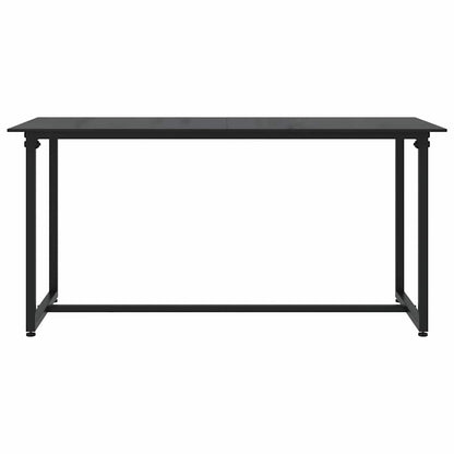 Set Divani da Giardino 4 pz con Cuscini Nero in Polyrattan