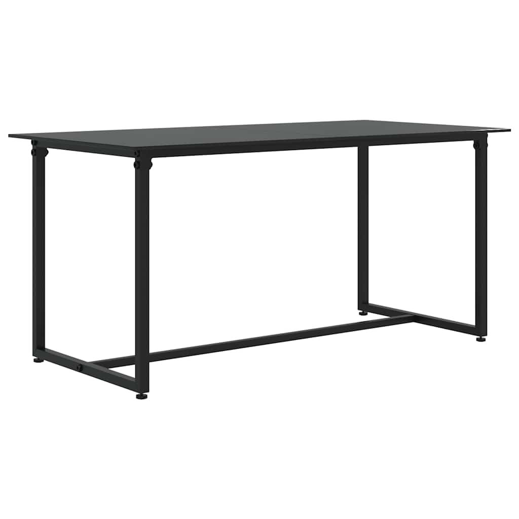 Set Divani da Giardino 4 pz con Cuscini Nero in Polyrattan | homemem39