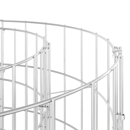 Gabbione con Letto Rialzato in Acciaio Zincato 190x50x50 cm | homemem39
