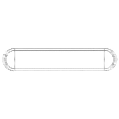 Gabbione con Letto Rialzato in Ferro Zincato 500x100x50 cm - homemem39