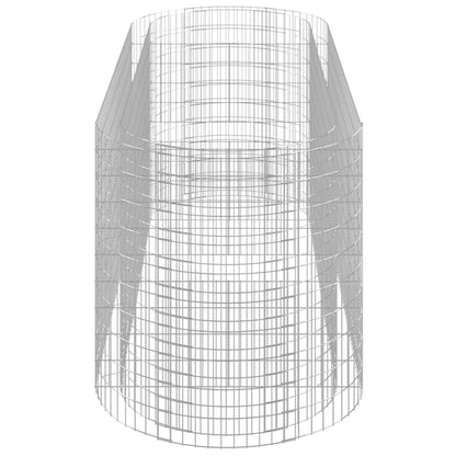 Gabbione con Letto Rialzato in Ferro Zincato 300x100x100 cm - homemem39