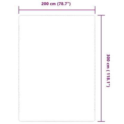 Tappeto di Iuta con Base in Lattice 200x300 cm | homemem39