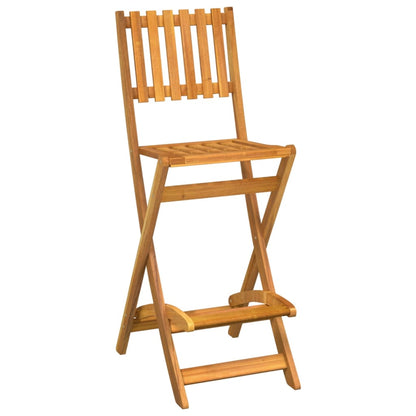 Set da Bar per Esterni 3 pz in Legno Massello di Acacia | homemem39