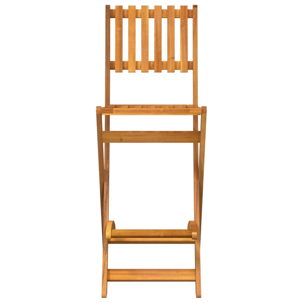 Set da Bar per Esterni 3 pz in Legno Massello di Acacia | homemem39