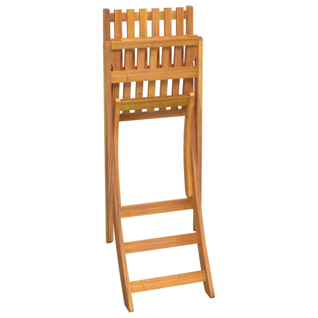 Set da Bar per Esterni 3 pz in Legno Massello di Acacia | homemem39