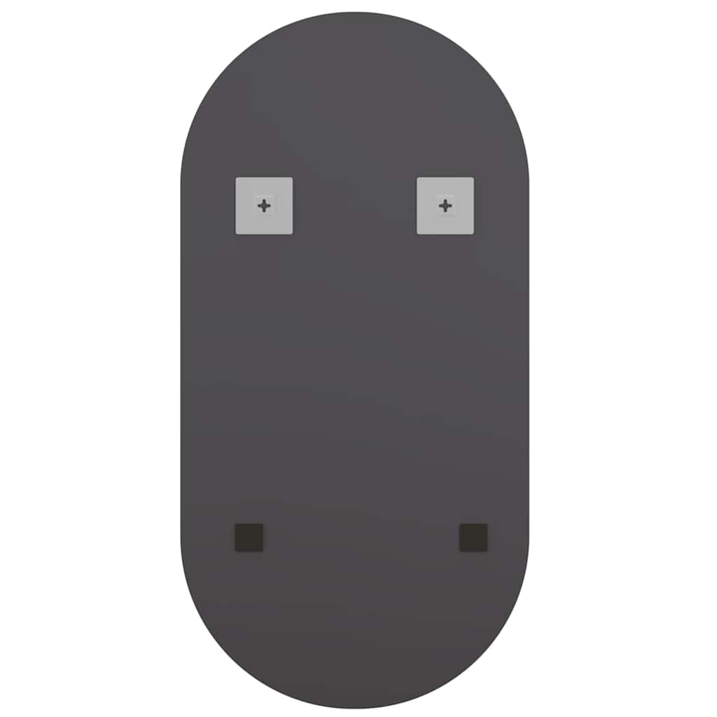 Specchio con Luci LED 60x30 cm Ovale in Vetro - homemem39