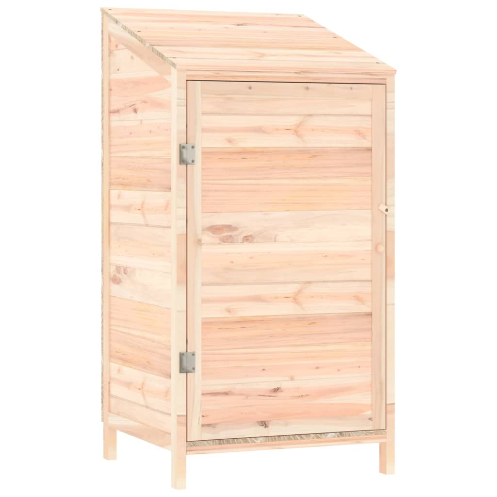 Capanno da Giardino 55x52x112 cm in Legno Massello di Abete - homemem39