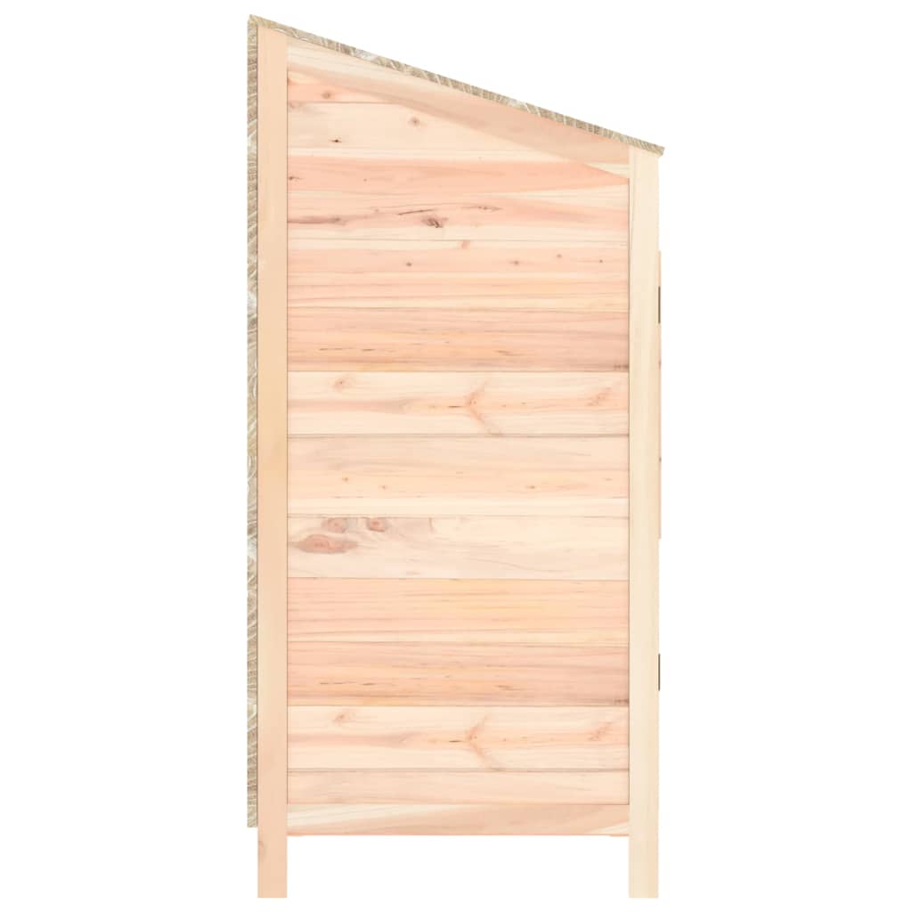 Capanno da Giardino 55x52x112 cm in Legno Massello di Abete - homemem39