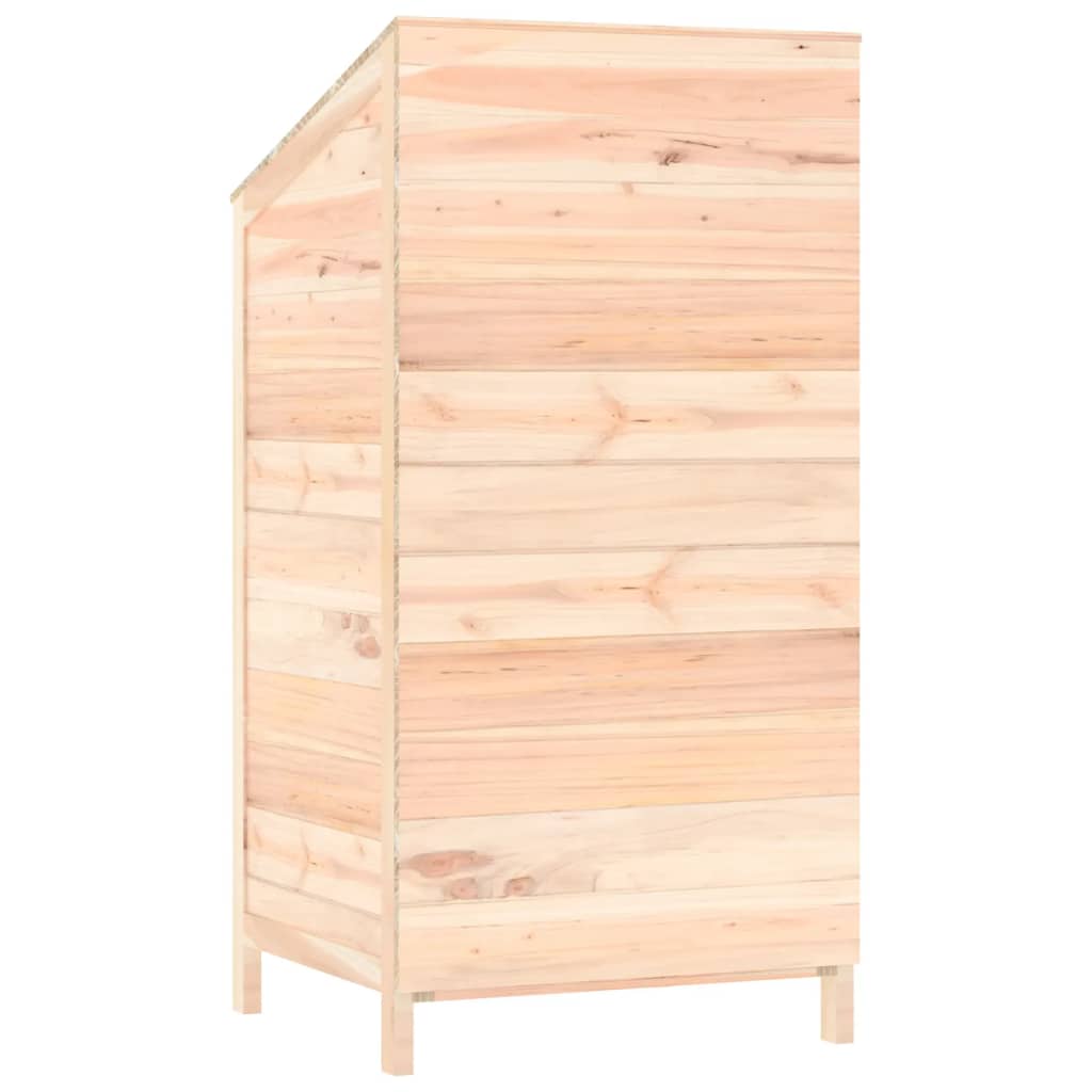 Capanno da Giardino 55x52x112 cm in Legno Massello di Abete - homemem39
