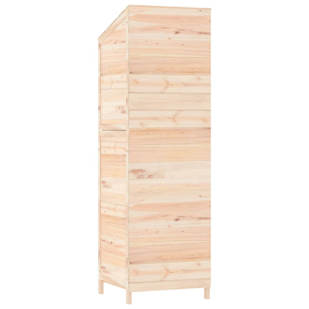 Capanno da Giardino 55x52x174,5 cm in Legno Massello di Abete | homemem39