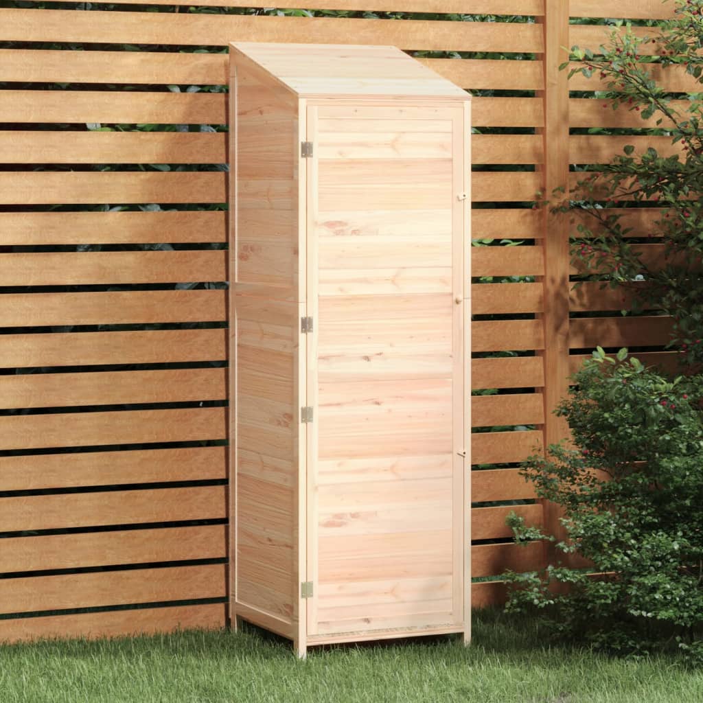 Capanno da Giardino 55x52x174,5 cm in Legno Massello di Abete | homemem39