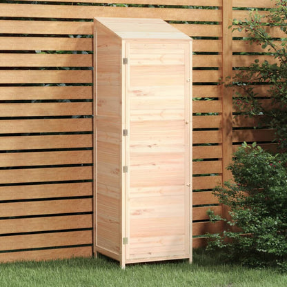 Capanno da Giardino 55x52x174,5 cm in Legno Massello di Abete | homemem39