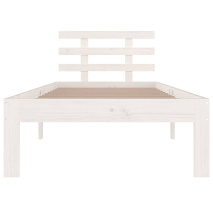 Giroletto Bianco in Legno Massello 90x200 cm | homemem39