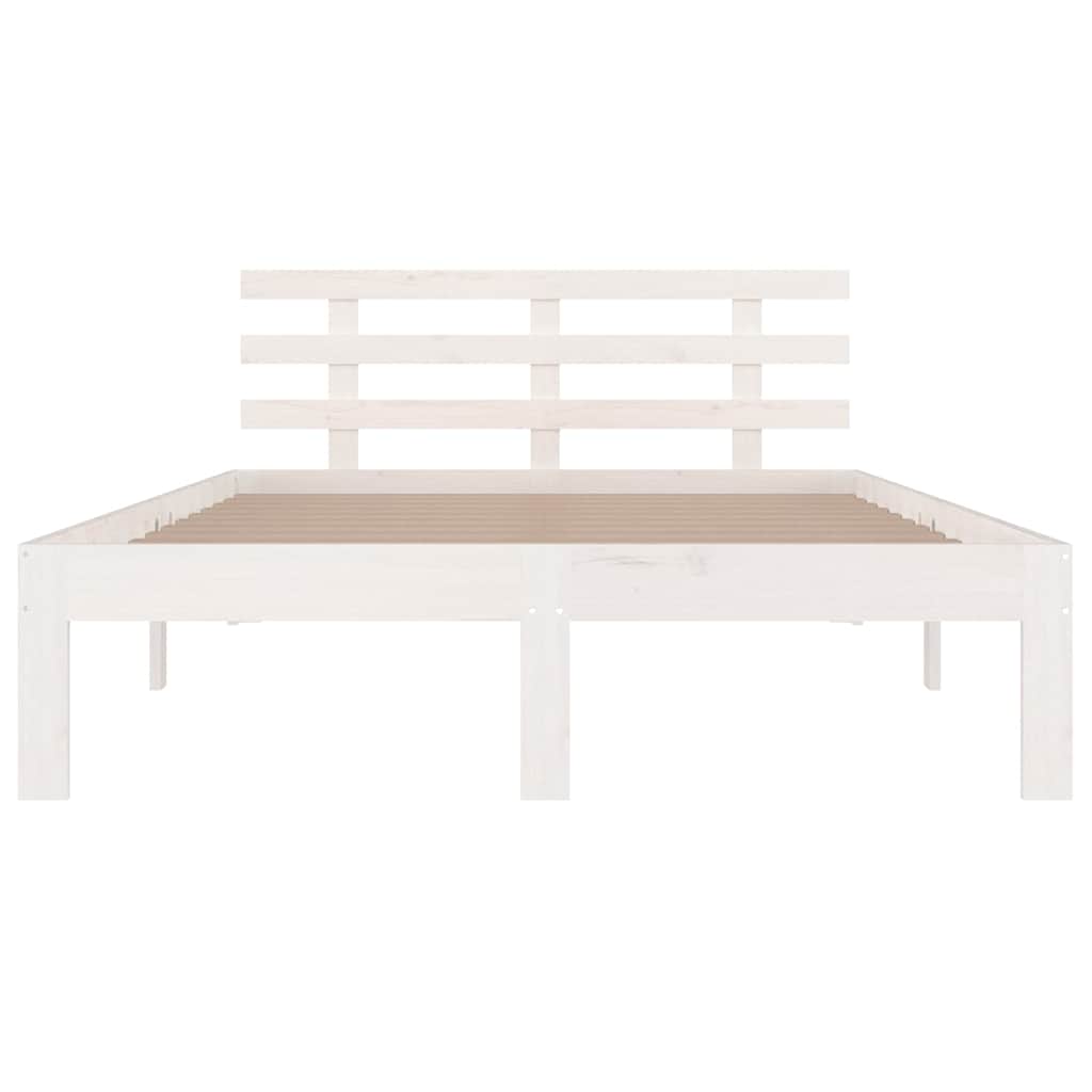 Giroletto Bianco in Legno Massello 200x200 cm | homemem39
