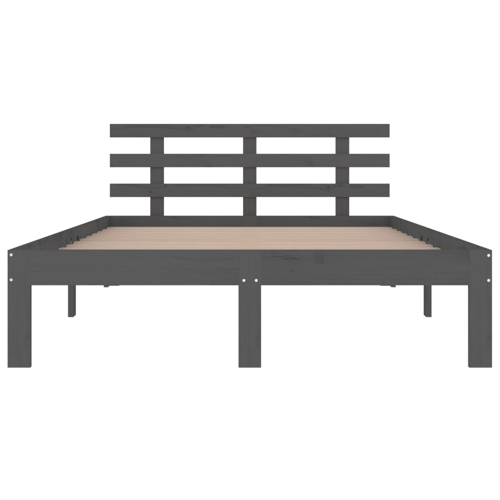 Giroletto Grigio in Legno Massello 200x200 cm | homemem39