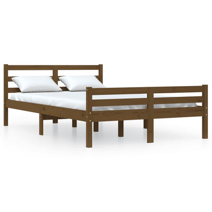 Giroletto Ambra in Legno Massello 135x190 cm Double | homemem39