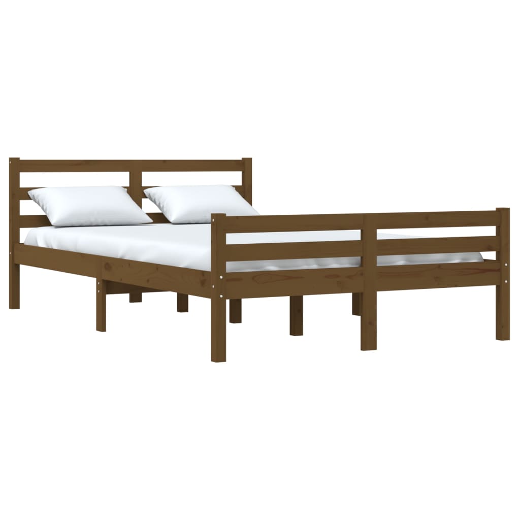 Giroletto Ambra in Legno Massello 135x190 cm Double | homemem39