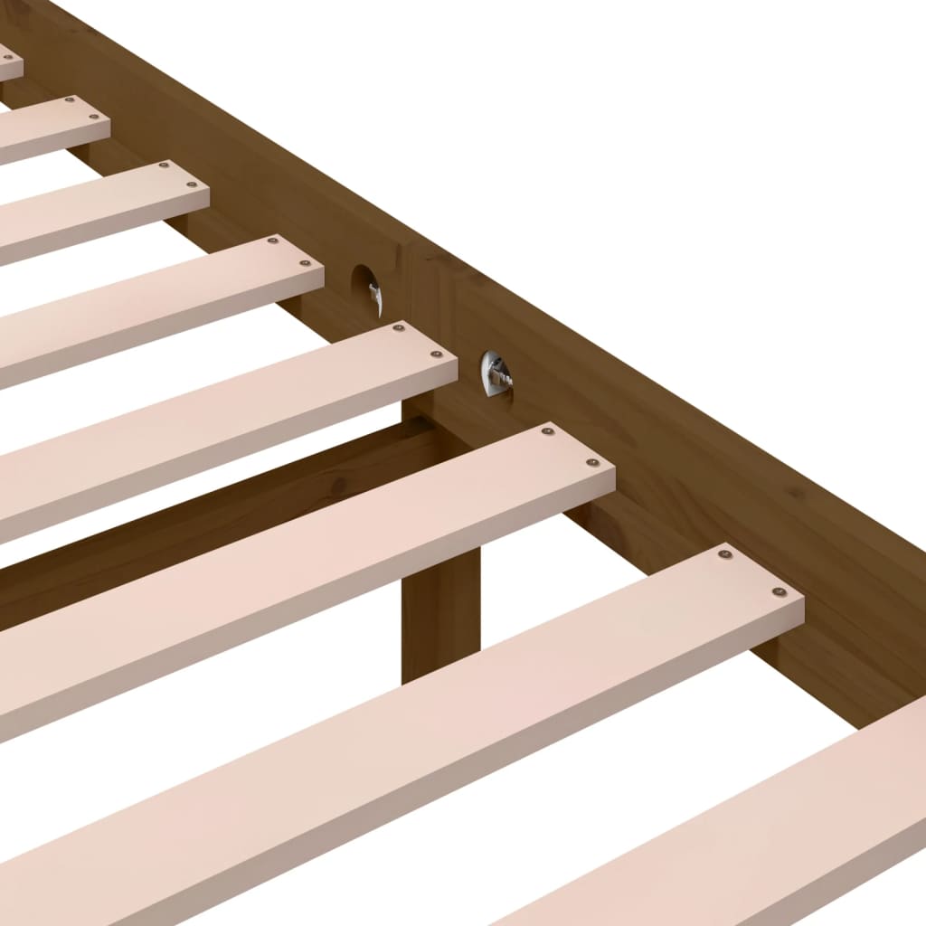 Giroletto Ambra in Legno Massello 135x190 cm Double | homemem39