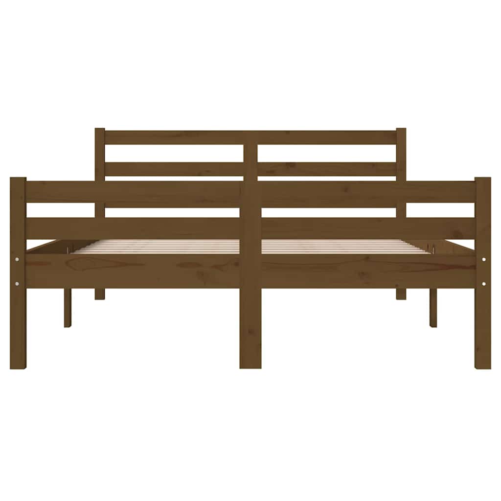 Giroletto senza Materaso Ambra in Legno Massello 150x200 cm | homemem39