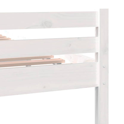 Giroletto Bianco in Legno Massello 200x200 cm | homemem39