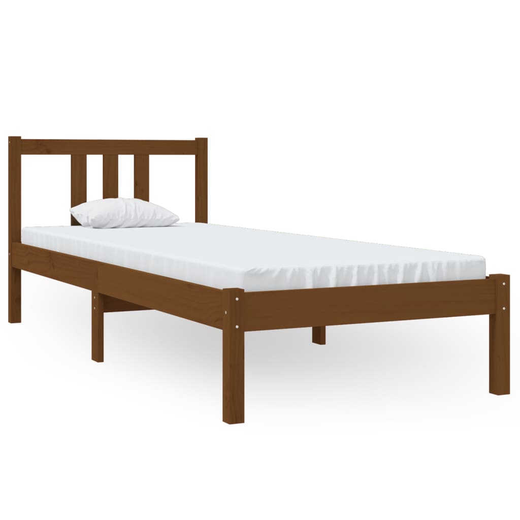Giroletto senza Materaso Ambra in Legno Massello 75x190 cm | homemem39