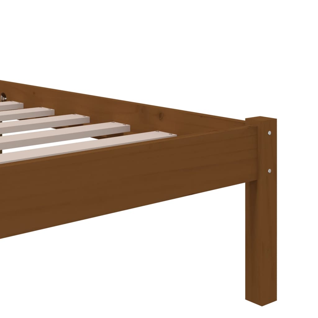 Giroletto senza Materaso Ambra in Legno Massello 75x190 cm | homemem39