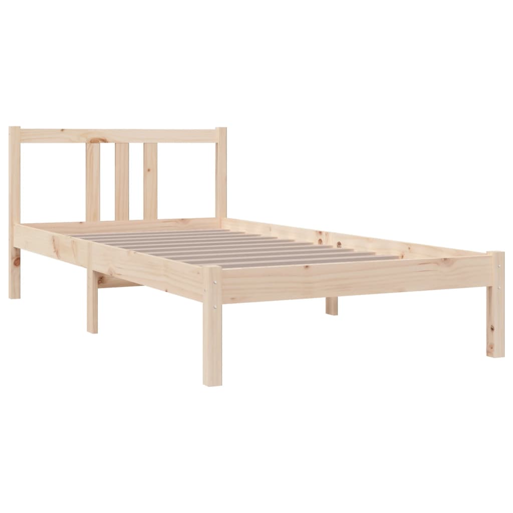 Giroletto in Legno Massello 90x190 cm Single | homemem39