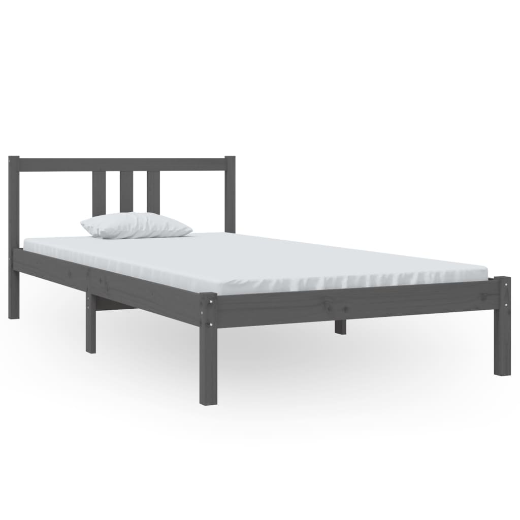 Giroletto Grigio in Legno Massello 100x200 cm | homemem39