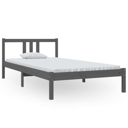 Giroletto Grigio in Legno Massello 100x200 cm | homemem39